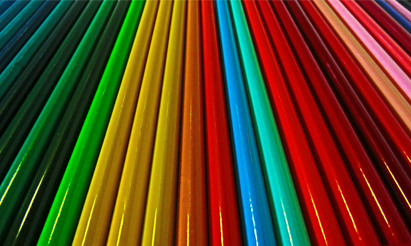 Colorful pencils