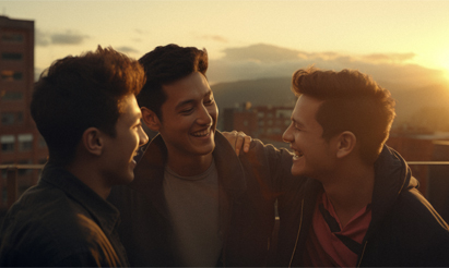 Colorful houses in Argentina